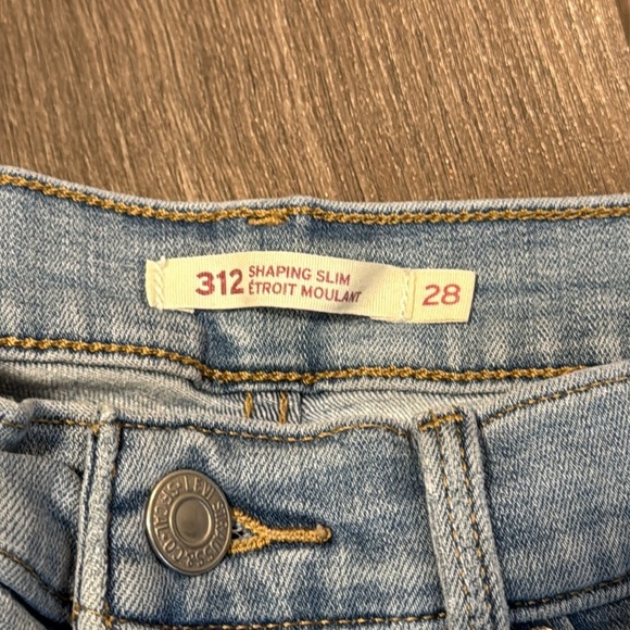 Levi's | 312 Shaping Slim Ligth Denim wash blue Jeans - 28 - Picture 2 of 7